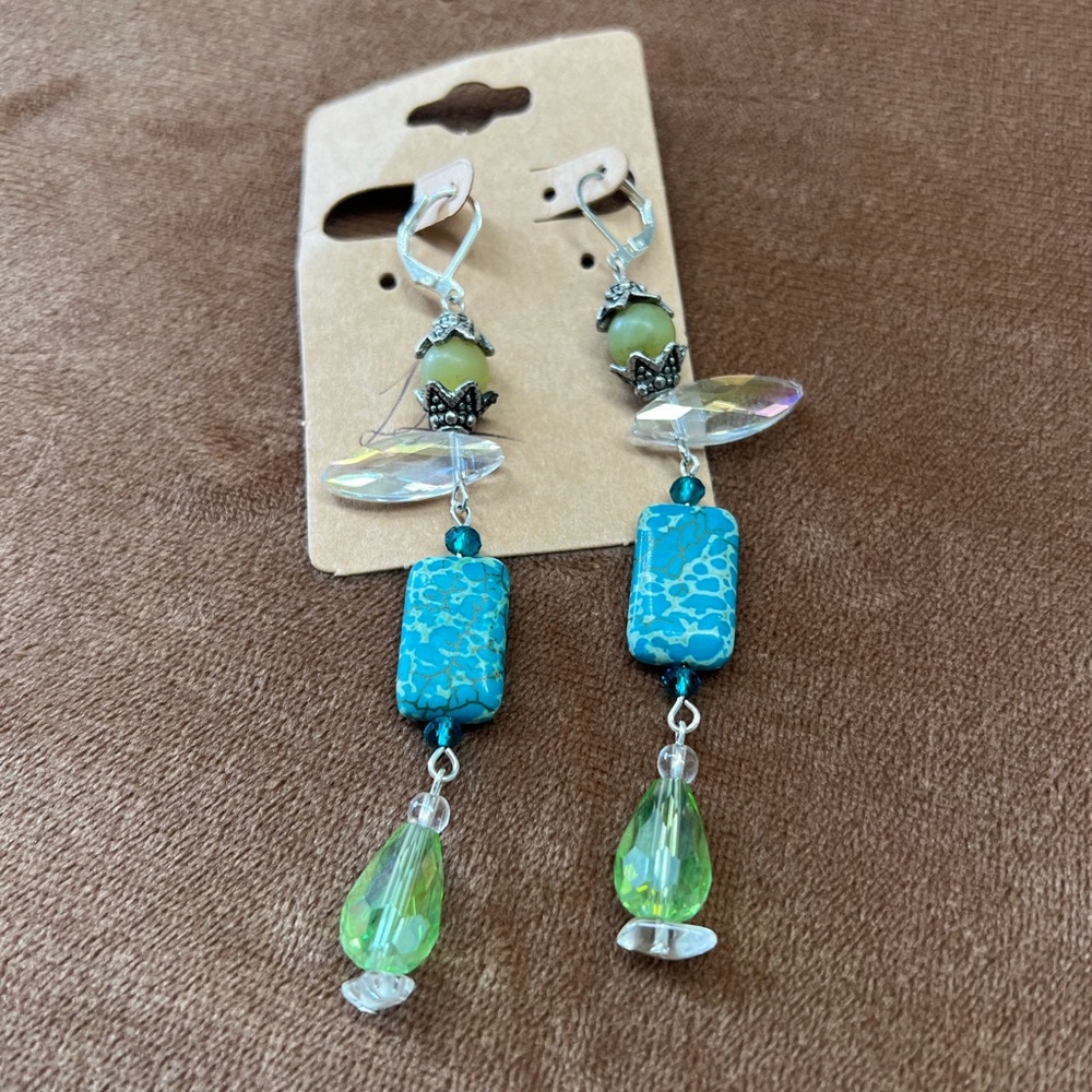 Handmadee beaded earrings